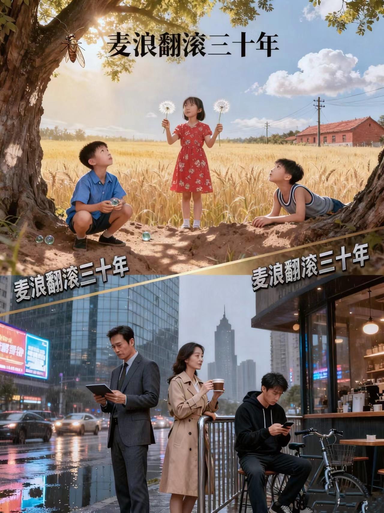 麦浪翻滚还是翻涌
