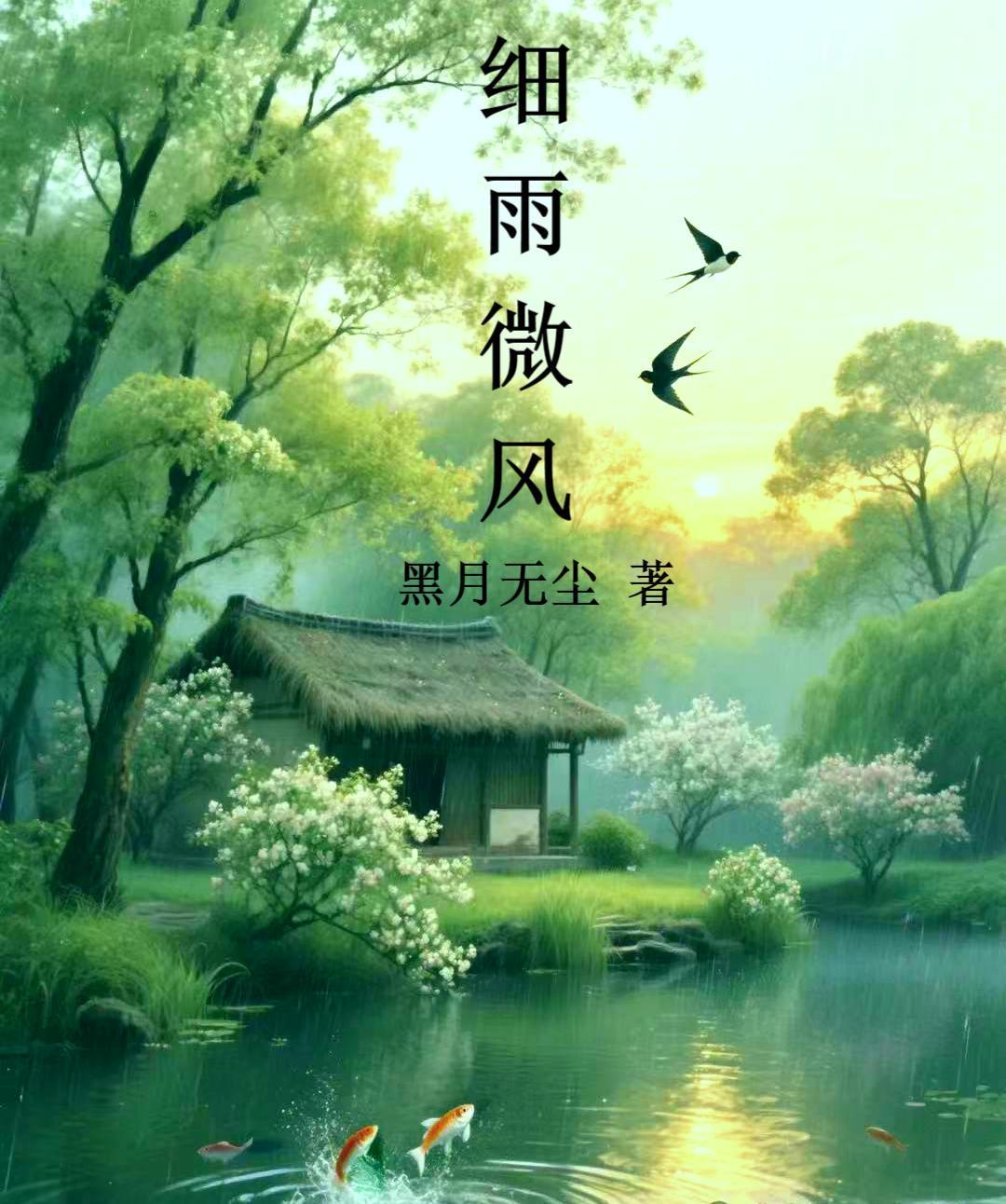 细雨微风中